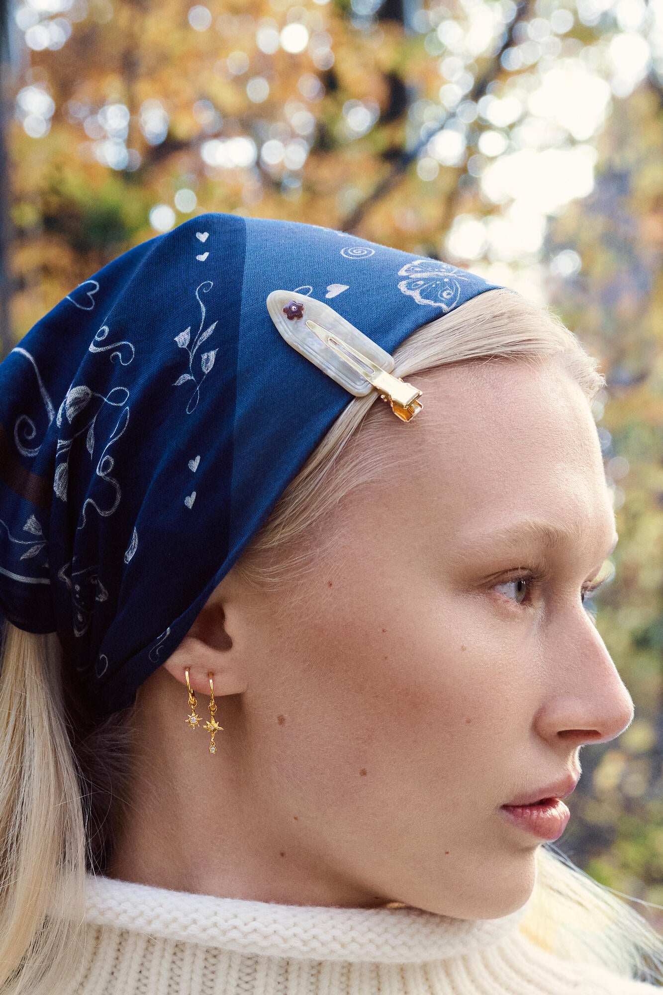 Frea hårspænde, 2 stk – Pearl